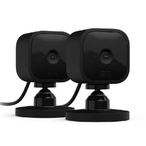 Compact indoor security camera